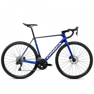 Vélo Orbea ORCA M30i bleu cobalt - Carbone brut (mat)