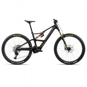 Vélo Orbea RISE LT M-TEAM 420W Cosmic Carbon View - Golden Sand (Gloss) 2026