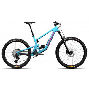 Vélo Santa Cruz Nomad 7 Carbon GX AXS — Gloss Aqua Magenta