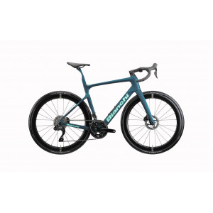 Vélo BIANCHI INFINITO PRO 105 Di2 - 8E – Petrolio Celeste / Logo CK16