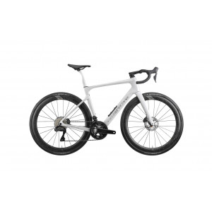 Vélo BIANCHI INFINITO PRO ULTEGRA Di2 4IIII PWM - 8C – Bianco Italia / Logo Cromato Argento
