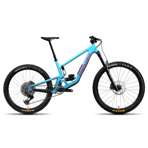 Vélo Santa Cruz Nomad 7 Carbon 90 — Gloss Aqua Magenta