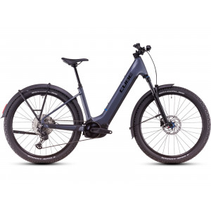 Vélo Cube Reaction Hybrid Pro 800 Allroad Easy Entry, metallicgrey´n´black