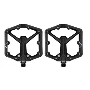 Paire de Pédales Plates Crankbrothers Stamp 1 Gen 2 - Large Noir